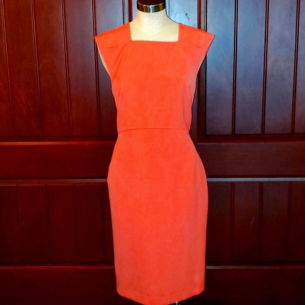 Never Worn Banana Republic Coral Colored Shift Dress
